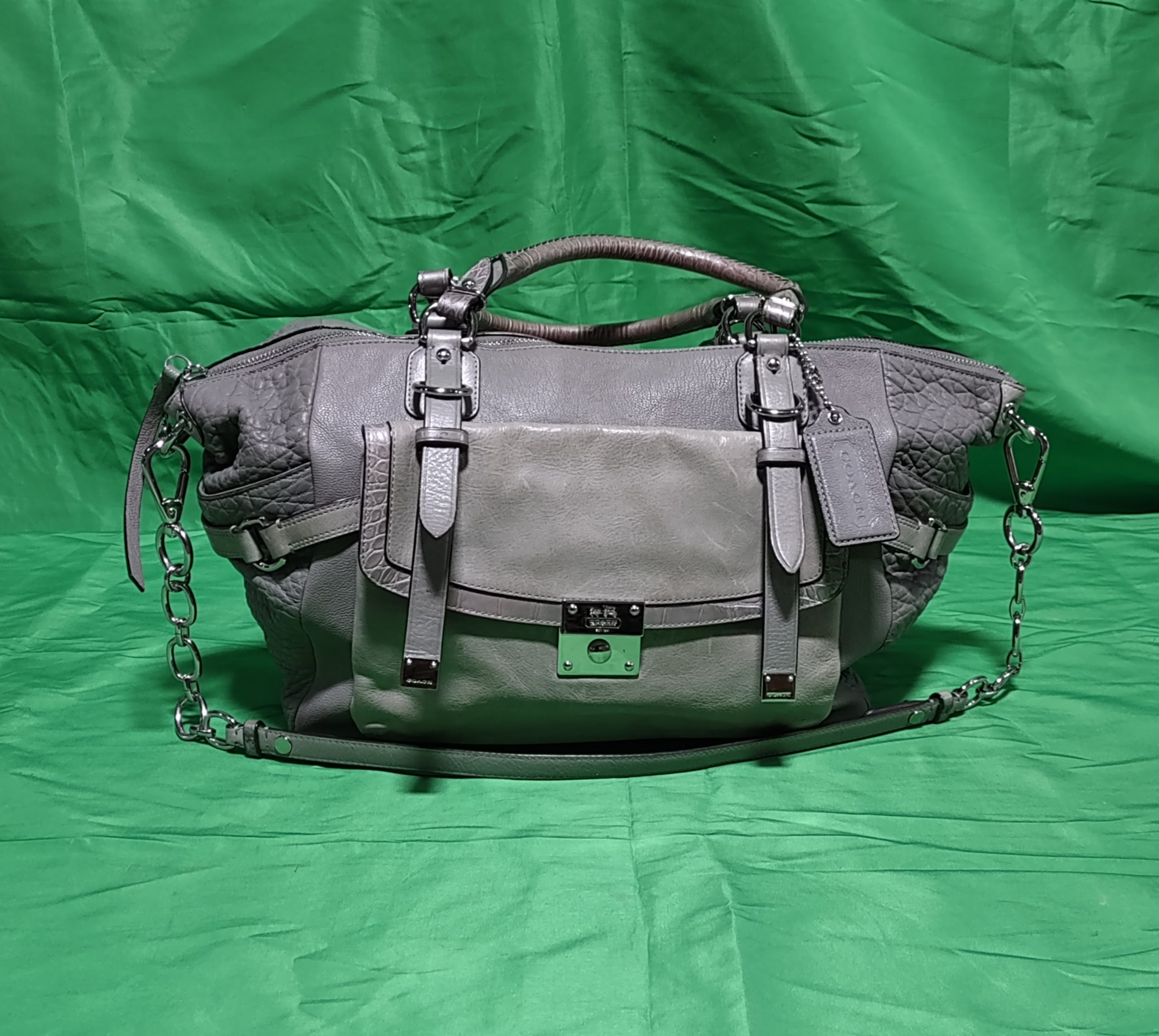Womens Coach grey Leather Bea Shoulder Bag | Harrods # {CountryCode}